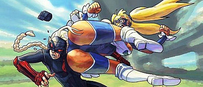 Р.Мика из Street Fighter 5 снова шлепает себя по попе благодаря фанатской работе