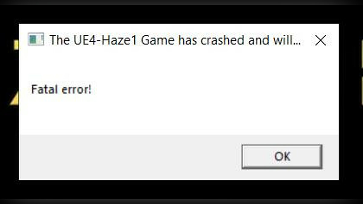 Ошибка ue. Фатальная ошибка. Fatal Error в игре кошмарики.