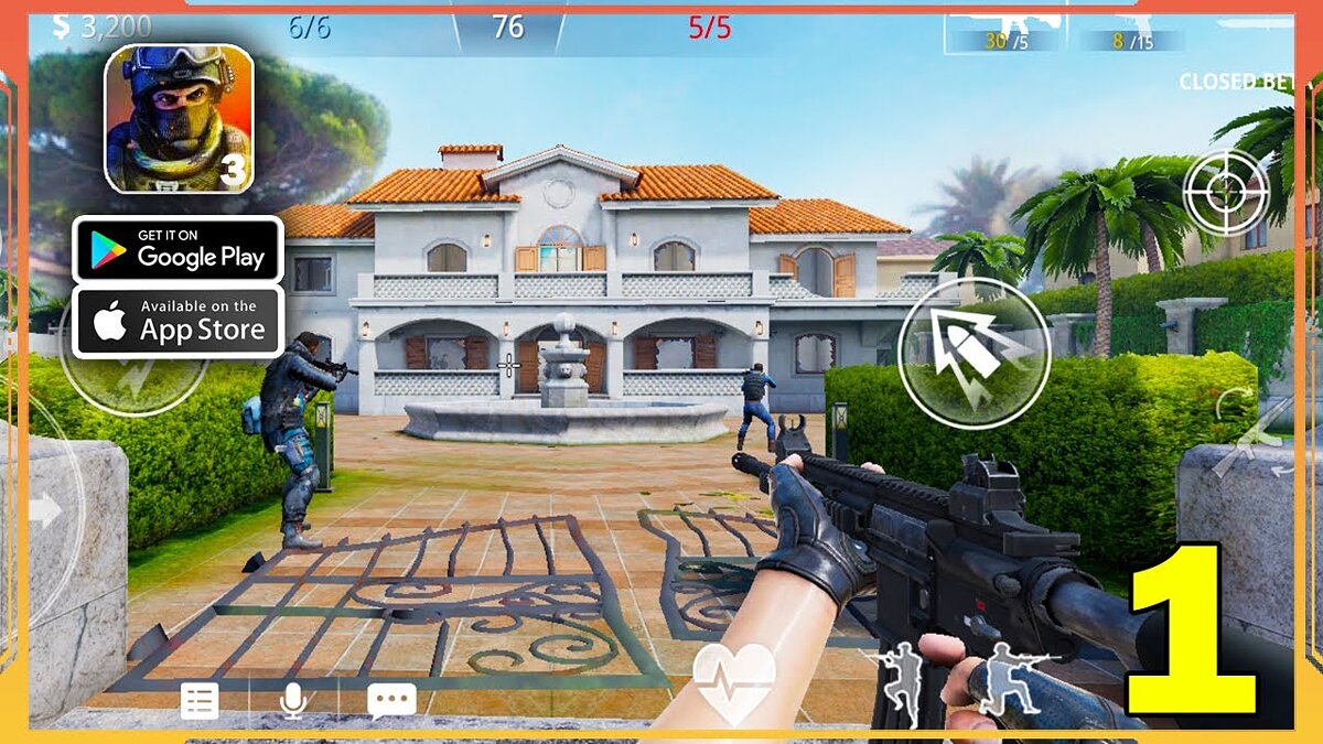 В Google Play можно бесплатно скачать новый шутер в духе Counter-Strike