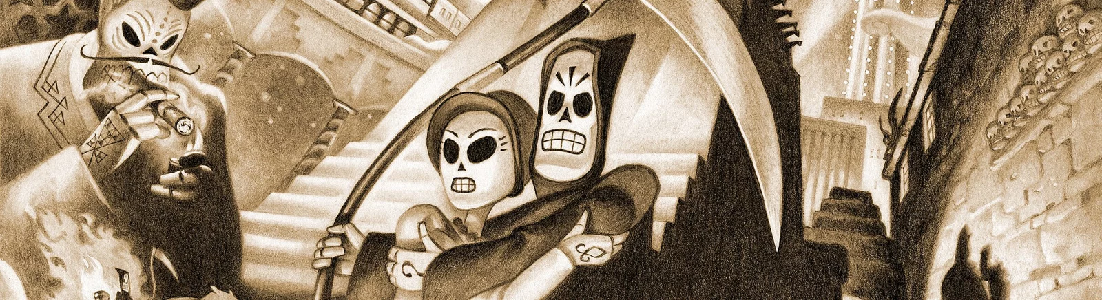Grim Fandango - последние новости сегодня (август 2025) - взлом защиты, системные требования, новости обновлений, где скачать игру, трейлер