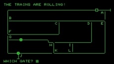 Rail - игра для Commodore PET/CBM