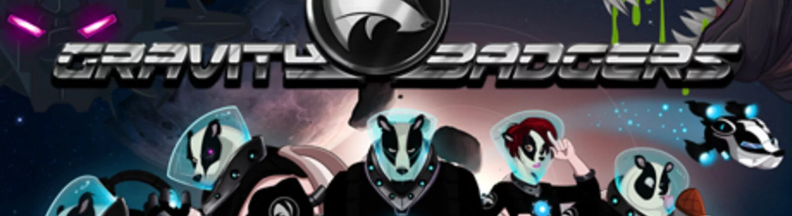 Gravity Badgers — Gravity Badgers: Трейнер/Trainer (+1: Жизни / Lives) [1.0] {MrAntiFun} / Трейнеры / Читы