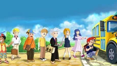 School Bus Fun - игра в жанре Аркада