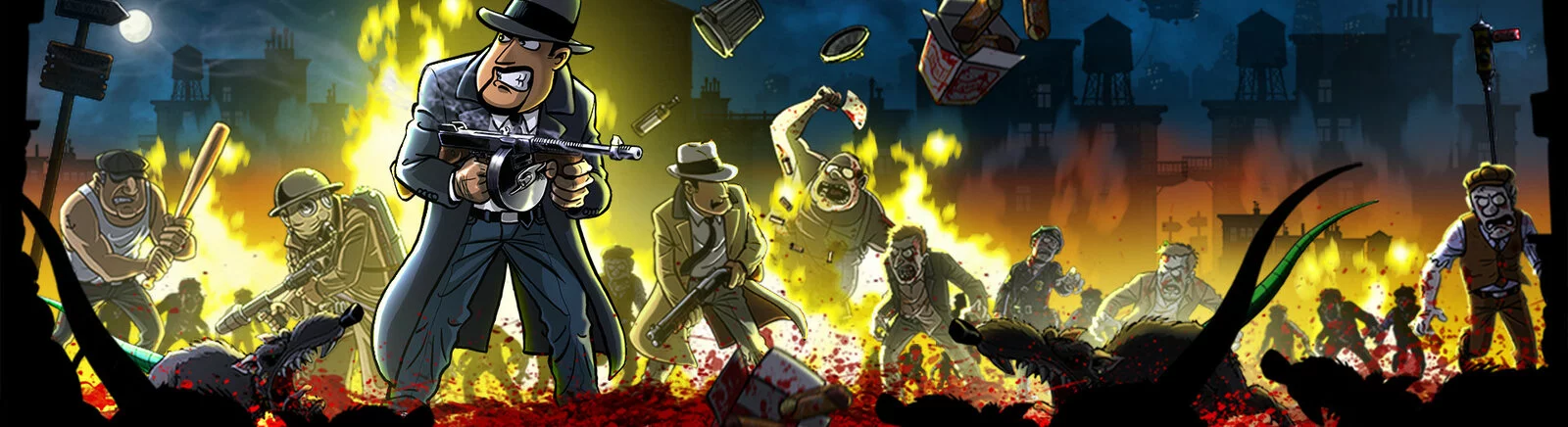 Guns, Gore &amp; Cannoli — Трейнер / Trainer (+4) [1.1.2.4] [MrAntiFun] / Трейнеры / Читы