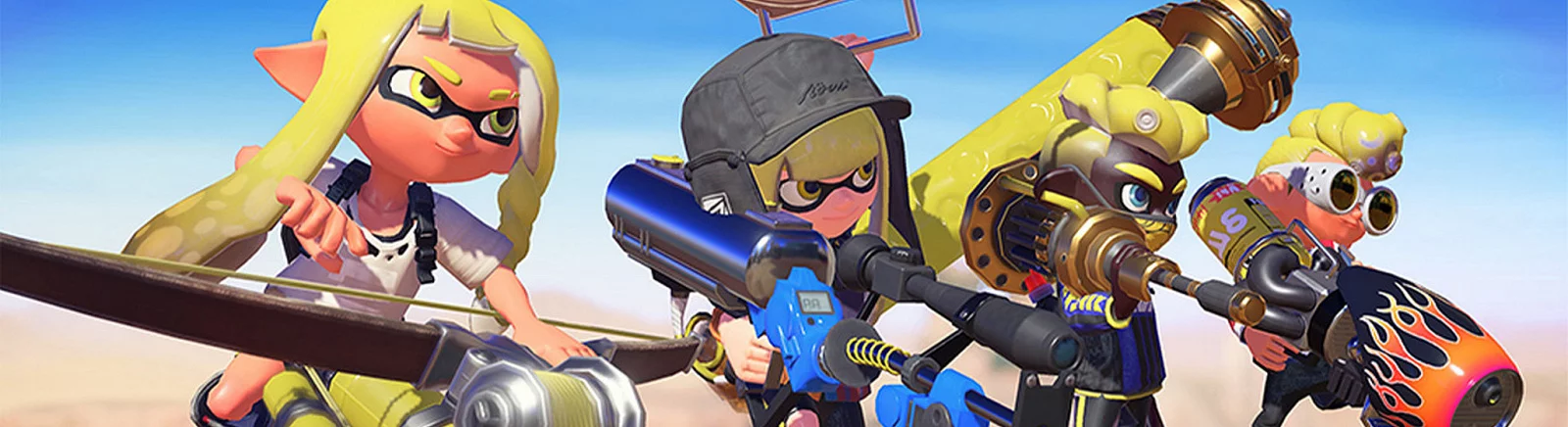 Статьи Splatoon - обзор, превью, мнения