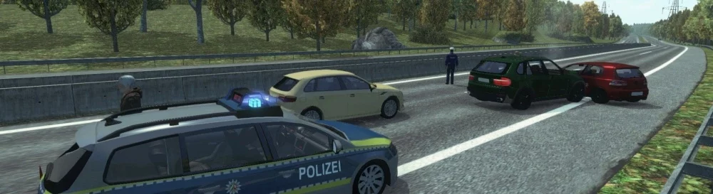 Autobahn Police Simulator - последние новости сегодня (август 2025) - взлом защиты, системные требования, новости обновлений, где скачать игру, трейлер