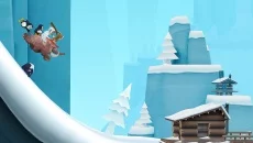 Ski Safari 2 - игра в жанре Вид сбоку
