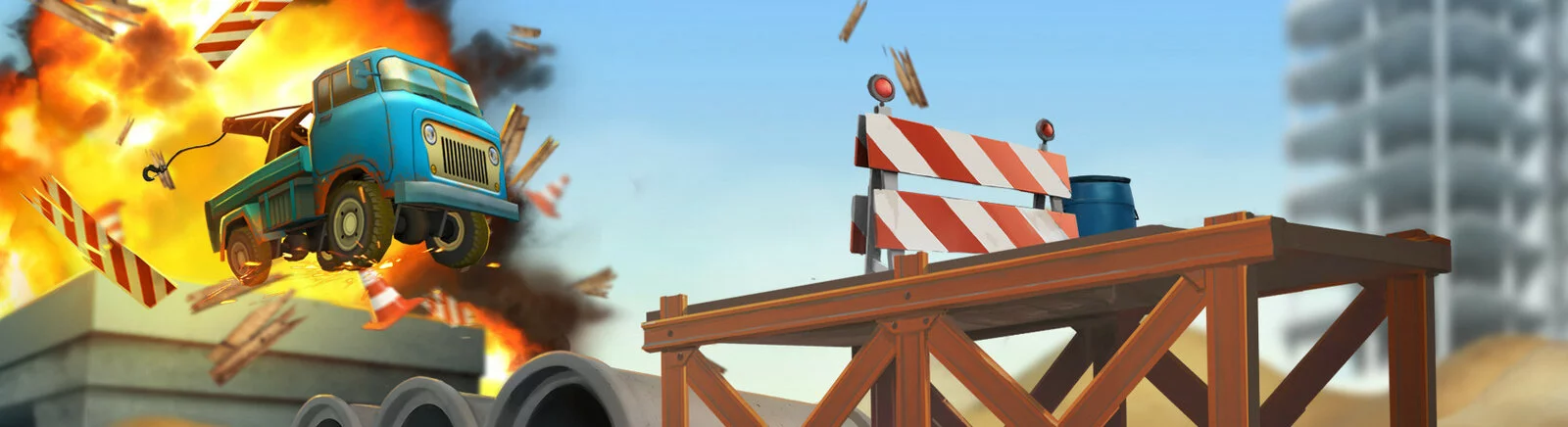 Статьи Bridge Constructor Stunts - обзор, превью, мнения