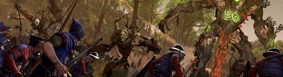Купить Total War: Warhammer - Realm of The Wood Elves (Total War: Warhammer - Королевство лесных эльфов) дешево, скидки до -90%, сравнение цен в разных магазинах
