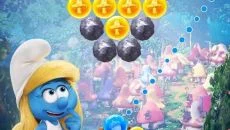 Smurfs Bubble Story - игра в жанре Головоломка