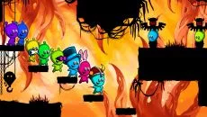 Gummy Heroes - игра в жанре Платформер