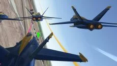 Blue Angels Flight Simulator - игра в жанре Вид от третьего лица