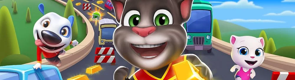 ТОП-39 - игры, похожие на Talking Tom Gold Run