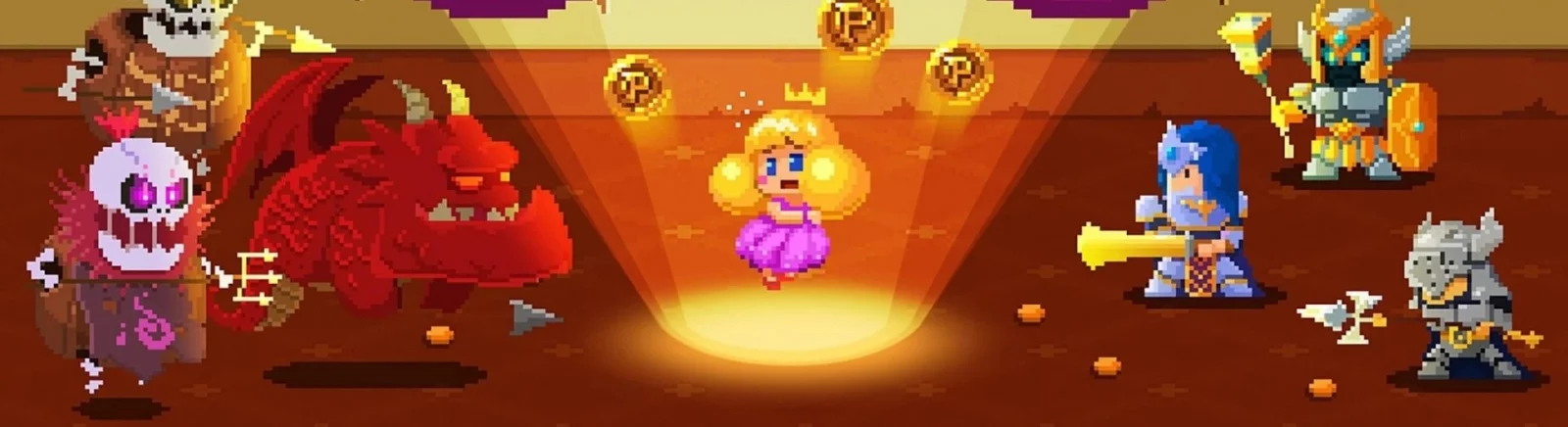 Coin Princess: Tap Tap Retro RPG Quest (Монетная принцесса) - последние новости сегодня (август 2025) - взлом защиты, системные требования, новости обновлений, где скачать игру, трейлер