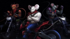 Biker Mice from Mars (2015) - игра в жанре Раннер