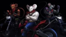 Biker Mice from Mars (2015) - игра в жанре Мотогонки