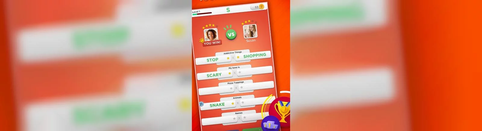 Негативные отзывы о Stop - Categories Word Game — 0 мнений