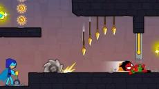 Stickman Red And Blue - игра в жанре Платформер