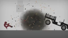 Stickman Dismounting - игра в жанре Вид сбоку