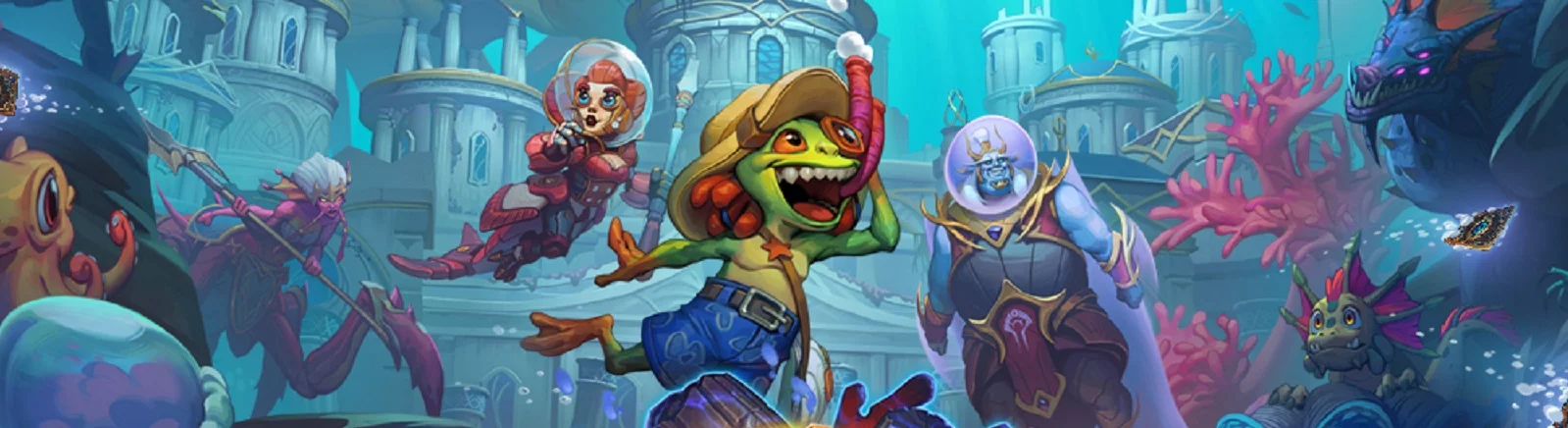 Hearthstone: Voyage to the Sunken City (Hearthstone: Путешествие в Затонувший город) - последние новости и слухи сегодня (август 2025) - дата выхода на ПК, системные требования, трейлер, анонс, место действия, сюжет, герои