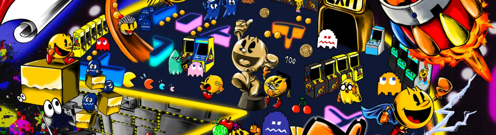 Трейнеры для Pac-Man Museum+