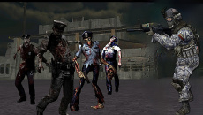 Zombie Fighter: FPS zombie Shooter 3D похожа на Калибр