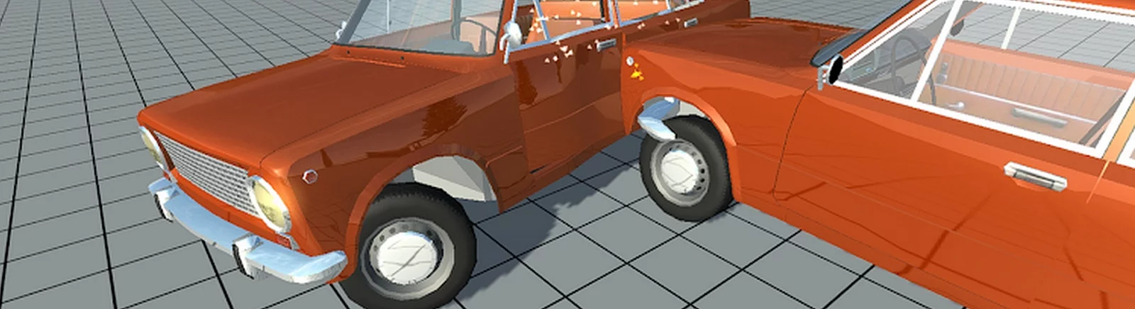 Simple Car Crash Physics Sim — BMW E46 / Автомобили / Транспорт