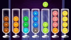 Ball Sort Puzzle - игра в жанре Вид сбоку