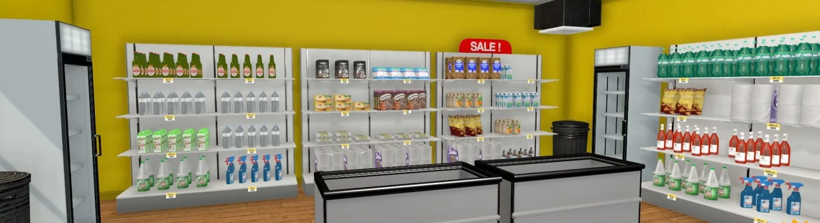 Supermarket Simulator — Быстрые кассиры / Геймплей / Моды и скины