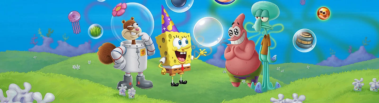 Позитивные отзывы о SpongeBob: Bubble Pop NETFLIX — 0 мнений