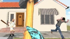 Granny Kick Neighbor - игра в жанре Вид от первого лица