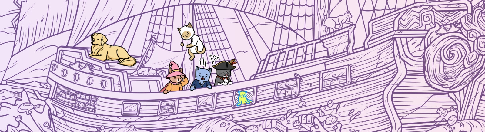 Смешанные отзывы о Lots of Cats on an Adventure — 0 мнений