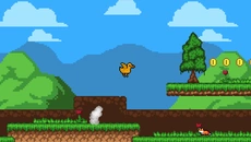 Duck Dash - игра в жанре Вид сбоку