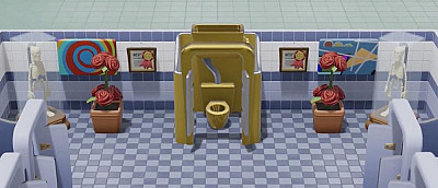 Новости Two Point Hospital: В Two Point Hospital можно бесплатно получить золотой туалет