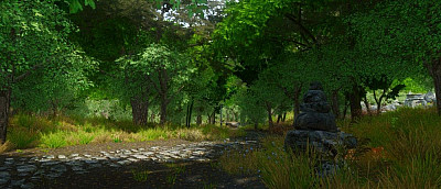 Моддеры превратили заснеженные равнины TES 5: Skyrim в тропические леса