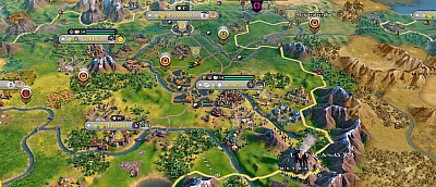 Арт-директор Civilization 6 на спор переделал игровую графику, сделав её похожей на Civilization 5