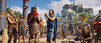 Геймер показал, как Assassin's Creed Odyssey выглядит с «трассировкой лучей» на RTX 2080 Ti