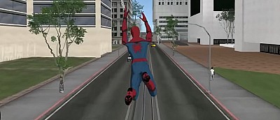 Новости Grand Theft Auto: San Andreas: Моддер добавил Человека-паука в GTA San Andreas с механиками и меню из Marvel's Spider-Man