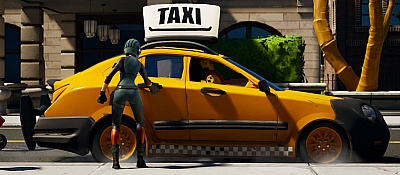 Новости Fortnite Mobile: В Fortnite появились гонки на такси в стиле Crazy Taxi. Игроки добавили «правильный» саундтрек
