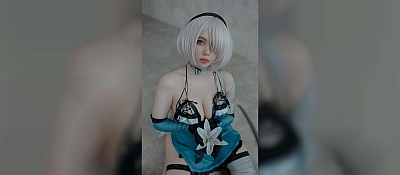 Новости NieR Automata: Сексуальная москвичка показала эротичный косплей 2B в костюме Кайнэ из Nier Automata
