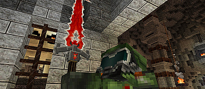 Новости Doom: Энтузиаст перенёс DOOM в Minecraft — работа шла 2 года
