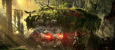 Новости Horizon Forbidden West: Авторы Horizon Forbidden West показали, как выглядит игра на обычной PlayStation 4