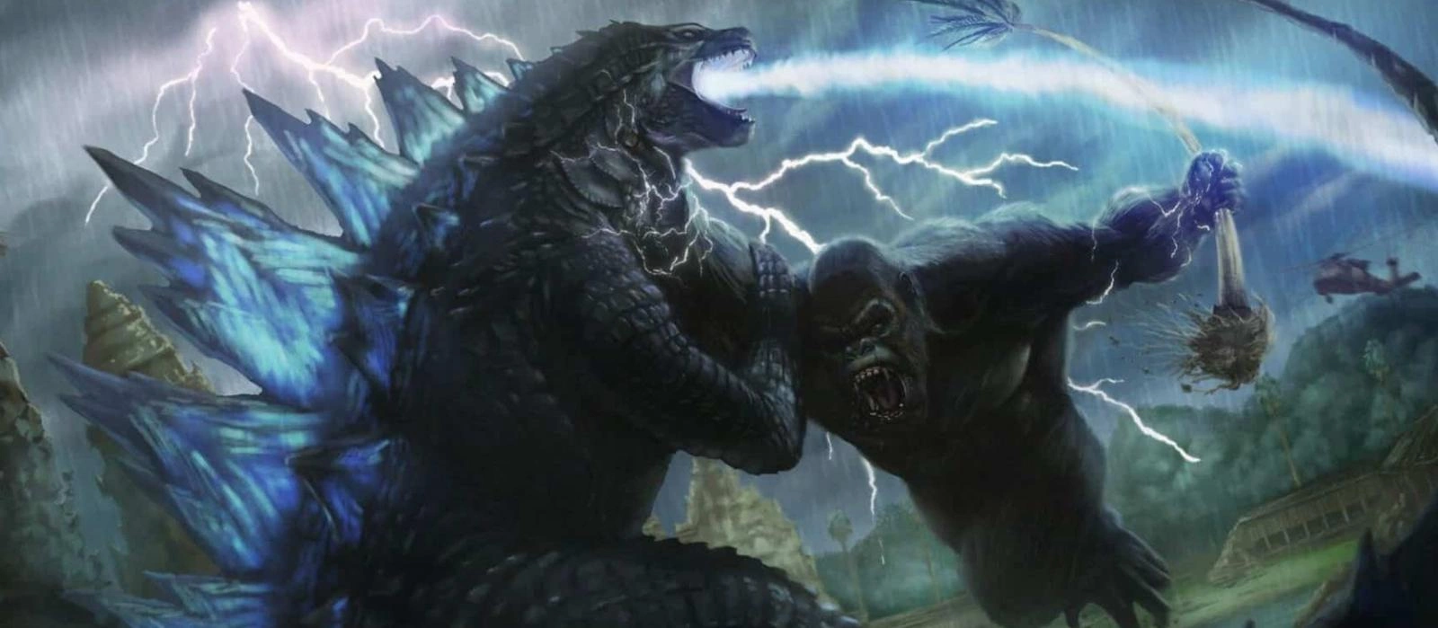 Godzilla vs king uzbek tilida. Годзилла против Конга.