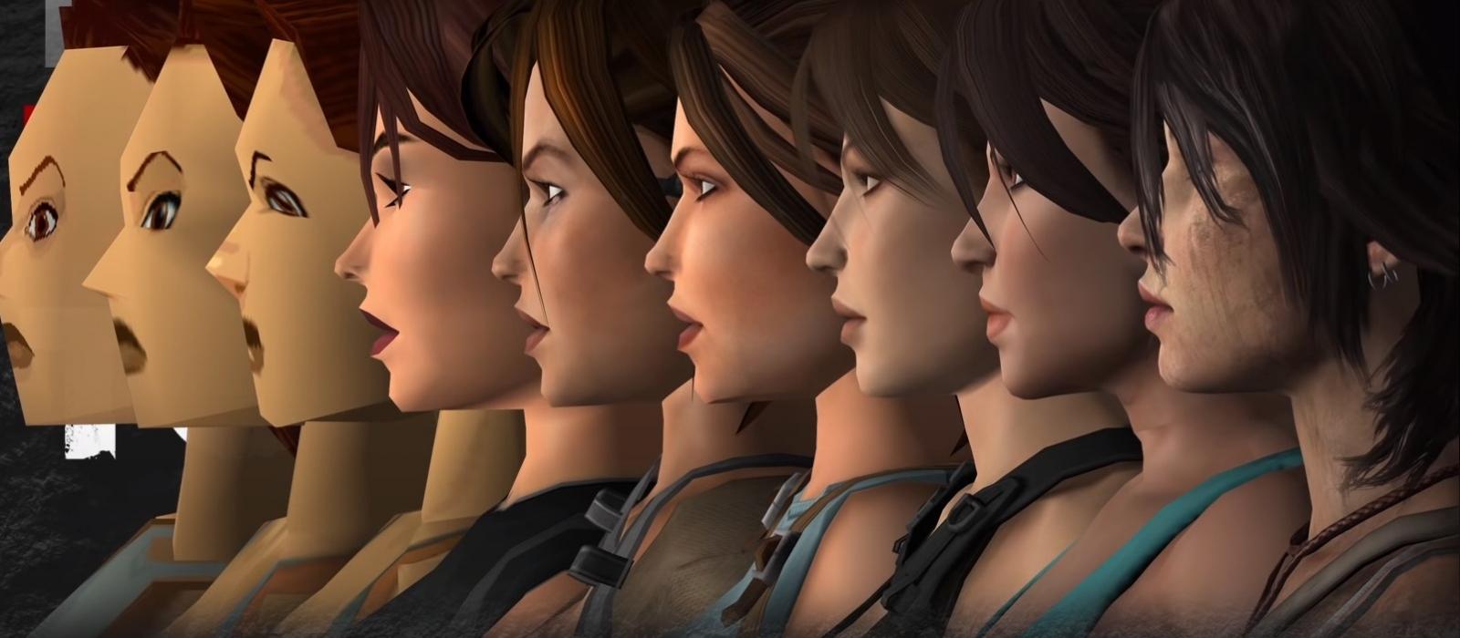 Lara croft animation 3d